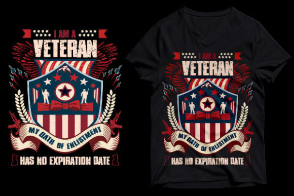 American Army I Am a Veteran T - Shirt Review