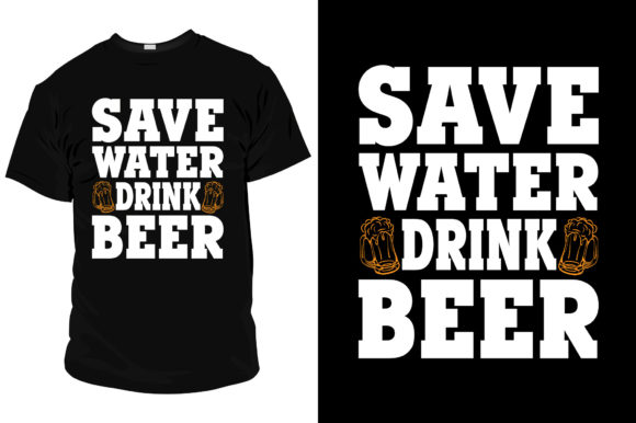 Beer T Shirt Design Template Vector Review