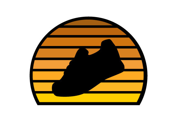Retro Running Shoe Silhouette Review