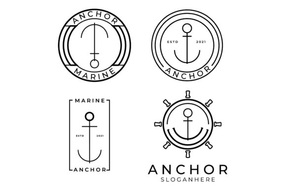 Review: Set or Bundle Simple Mono Line Art Logo