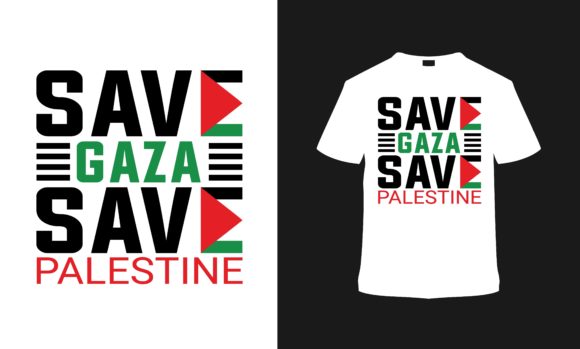 Save Gaza Save Palestine T-shirt Design Review