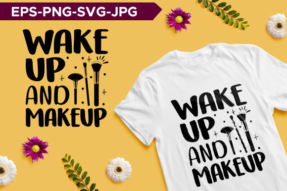 Wake Up and Makeup Mom Typography: A Designer's Review